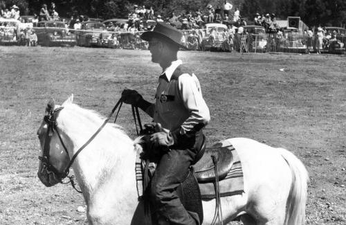 Scene from the first Oakley Rodeo site on Millrace Road