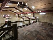 View of the indoor balcony facing hall