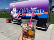 Food Truck Logo Acai Yeti bowls Food Truck