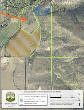Proposed Conservation Burial and Easement areas