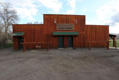 Exterior shot of Cattleman's Hall