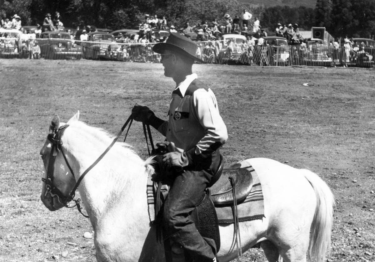Scene from the first Oakley Rodeo site on Millrace Road